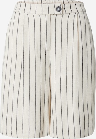 b.young Regular Pleat-Front Pants 'JOHANNA' in Beige: front