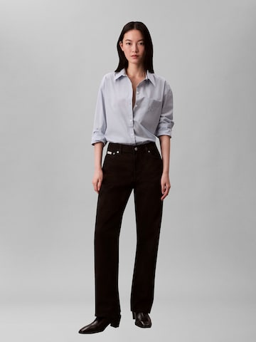 Calvin Klein Jeans Bluse in Blau