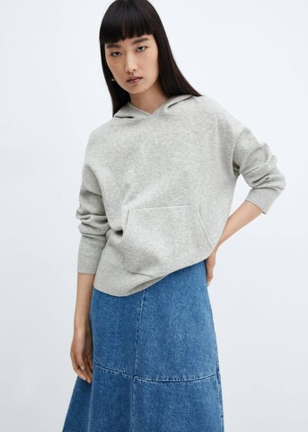 MANGO Pullover 'Minerva' in Grau: predná strana