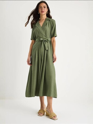 Robe Bianco Lucci en vert : devant