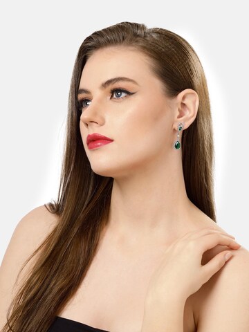 AVANT-GARDE PARIS Ohrringe 'Katarinala' in Grün