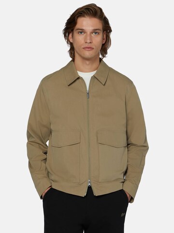 Veste mi-saison Boggi Milano en beige : devant