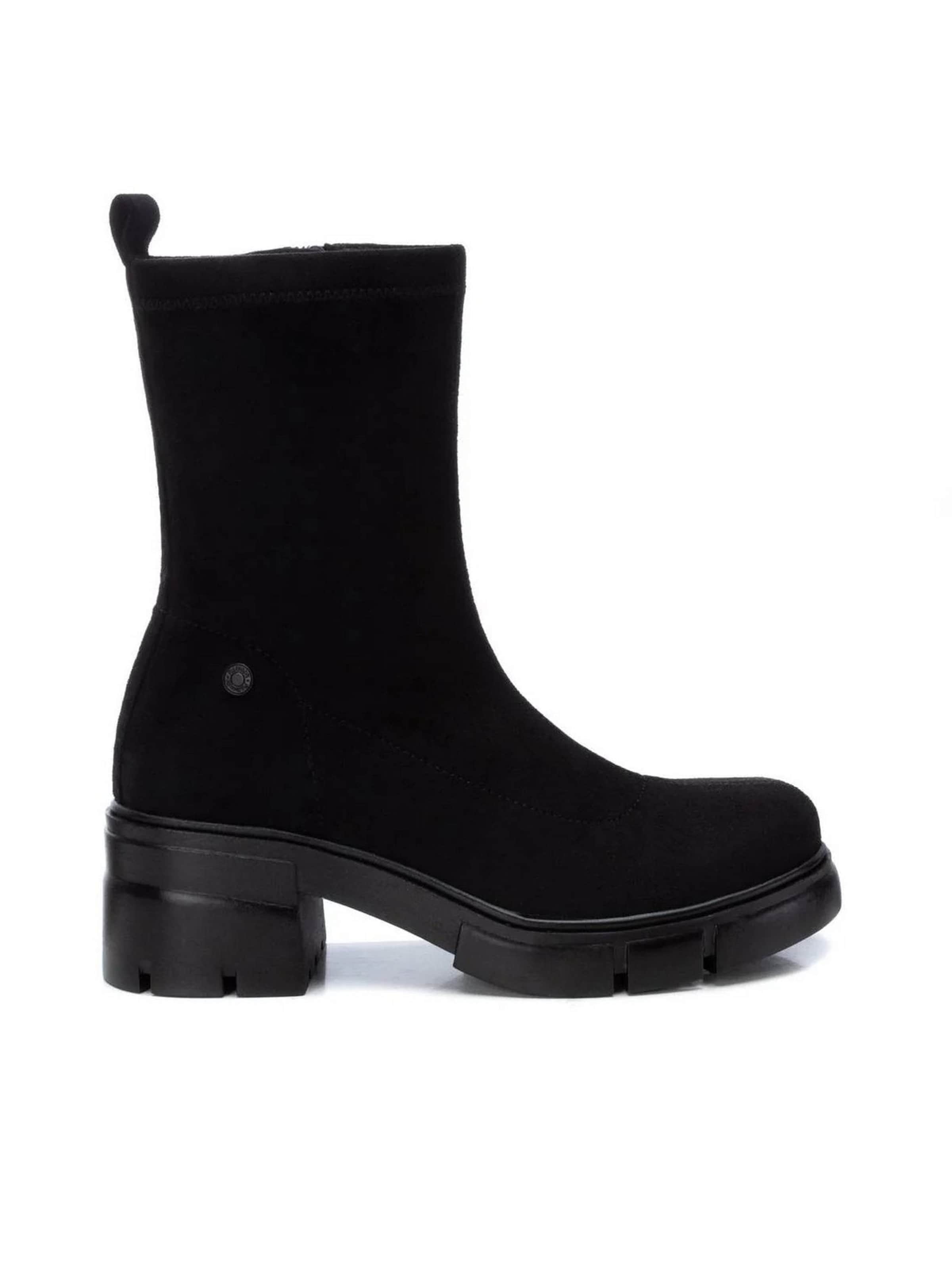 Boots 'Tronchetto Tacco Medio Donna - 172279' di Refresh in nero: frontale