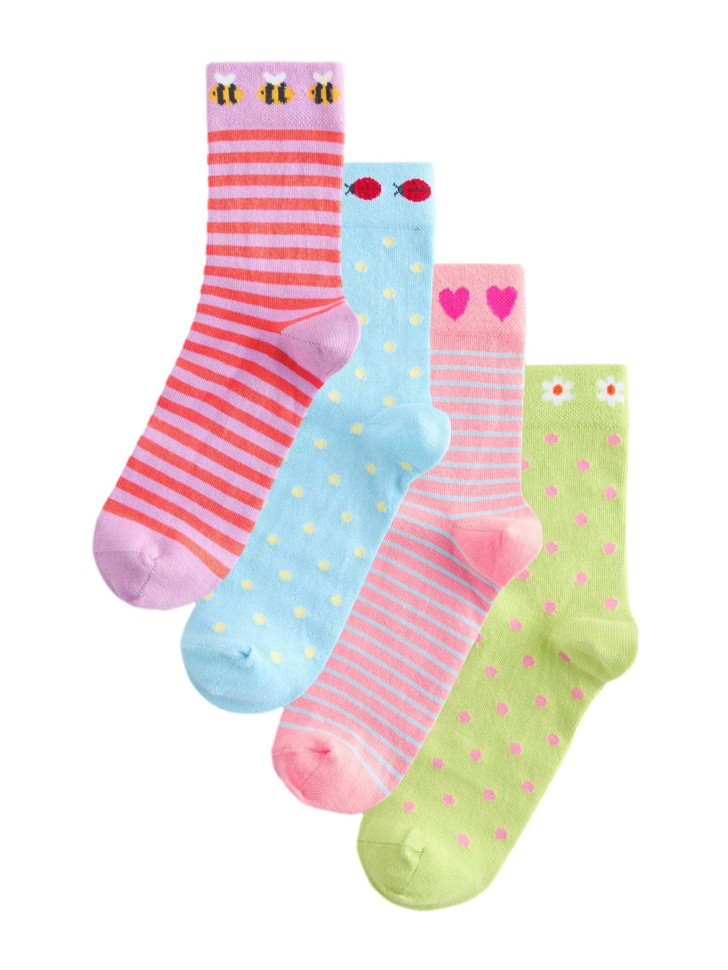 Next Socks in Blue: front