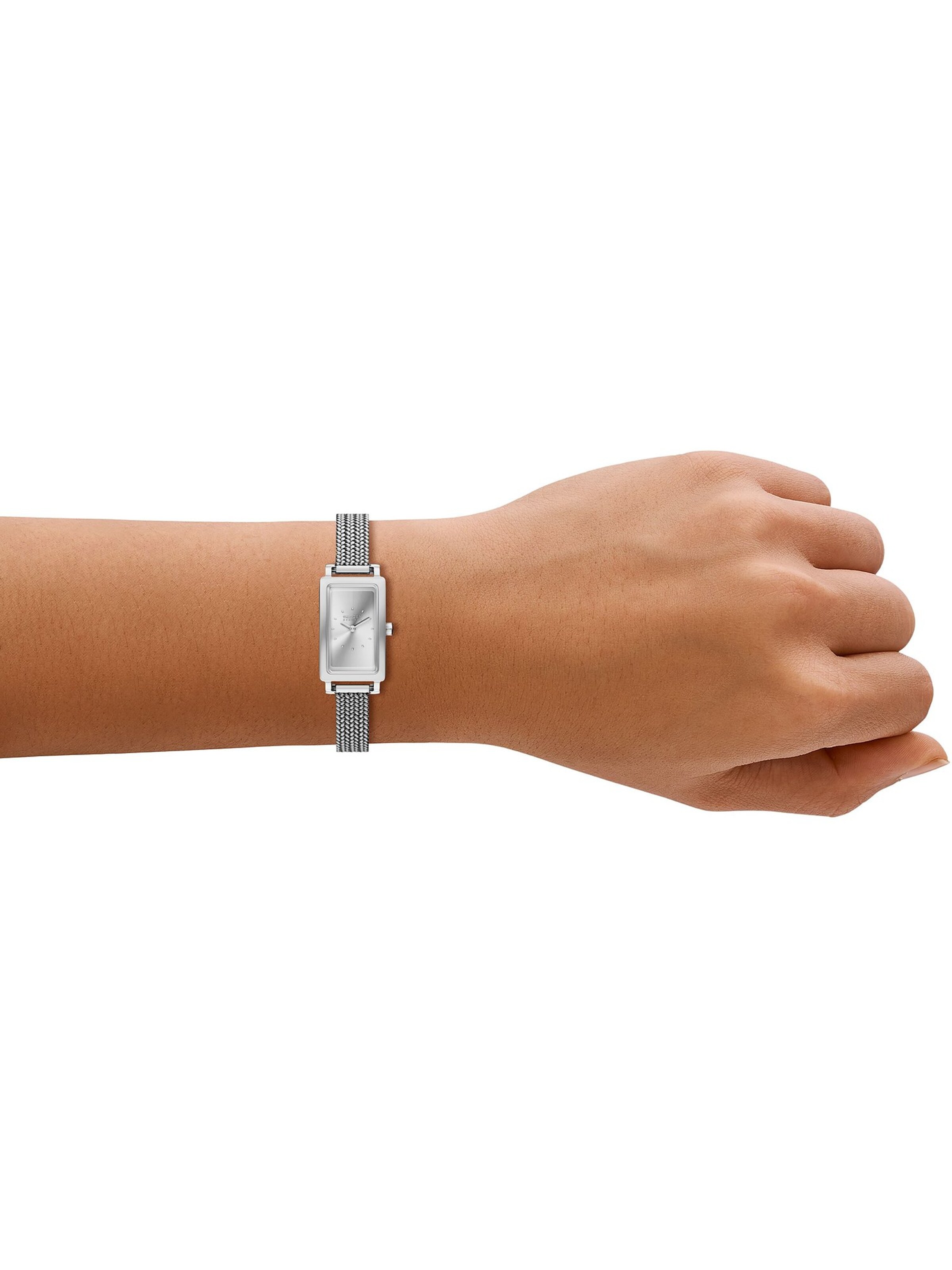 SKAGEN Analoguhr in Silber: Vorderseite