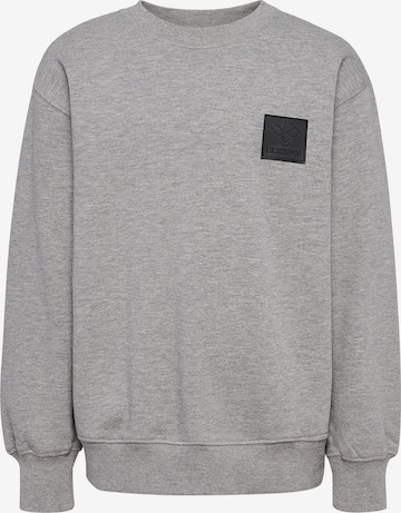 Hummel Sportsweatshirt 'CLEAN' in Grau: Vorderseite