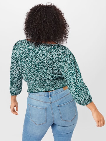 ABOUT YOU Curvy Shirt 'Laura' in Green