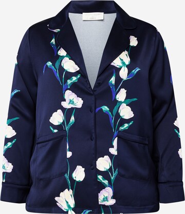 Guido Maria Kretschmer Curvy Blazer 'Maribelle' in Blau: predná strana