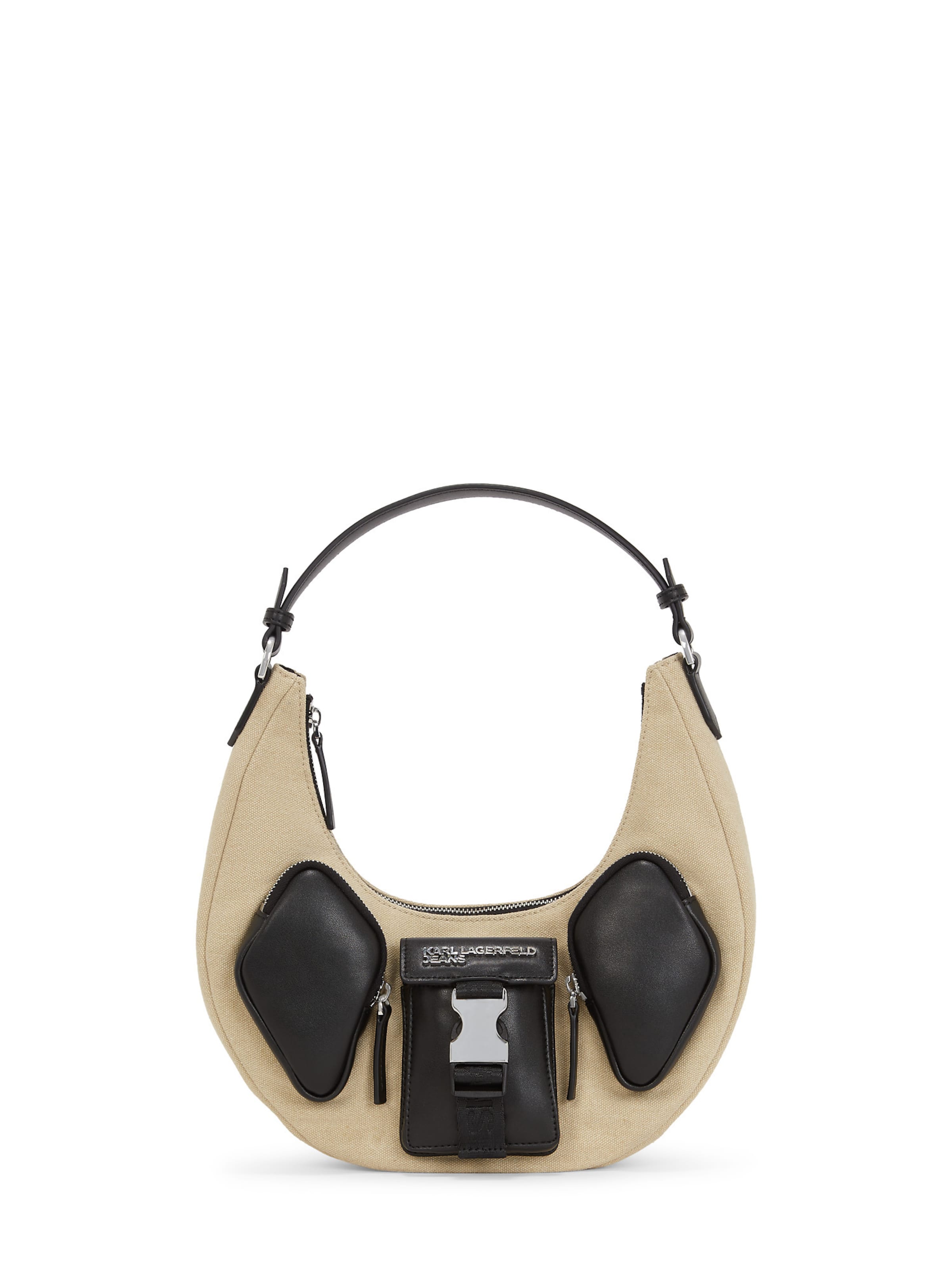 smėlio KARL LAGERFELD JEANS Rankinė ant peties: priekis