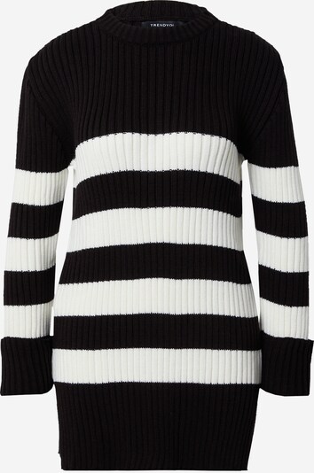 Trendyol Pullover in schwarz / weiß, Produktansicht