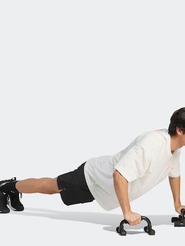 ADIDAS PERFORMANCE - Camiseta funcional 'GFX Joy Q3' en blanco