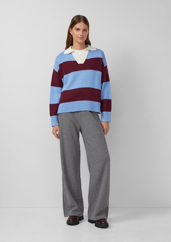 Wide Leg Pantalon s.Oliver en gris