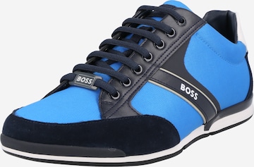 BOSS Black Sneaker 'Saturn' in Blau: predná strana