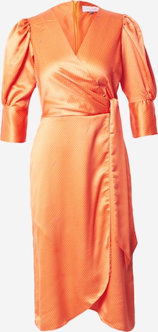 Robe Closet London en orange : devant