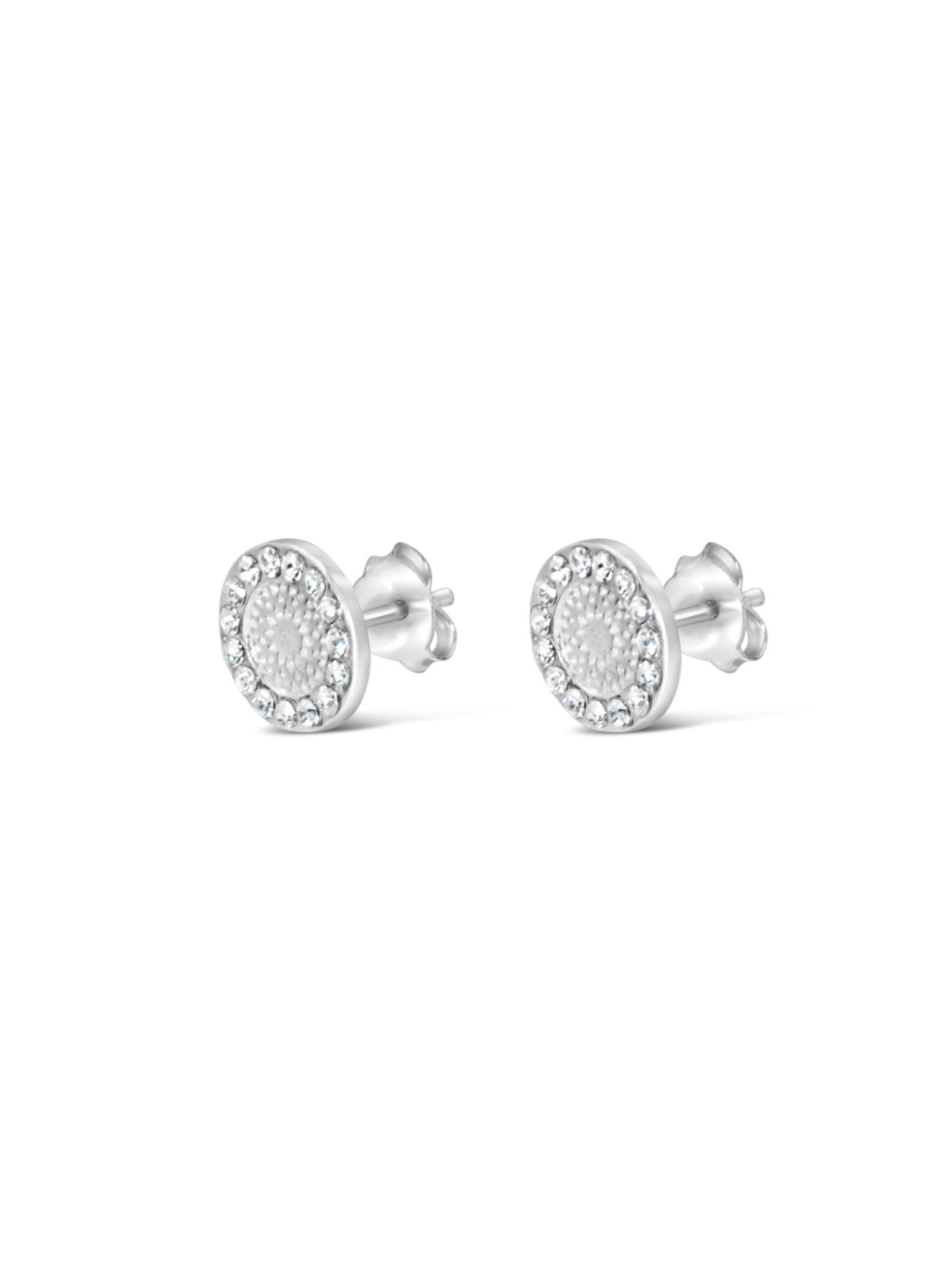 ARS-ARGENTI Earrings 'DISCO DOTS' in Silver: front