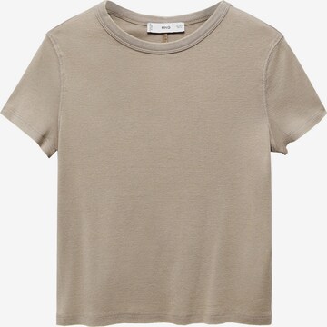 MANGO Shirt 'ZANI' in Beige: voorkant