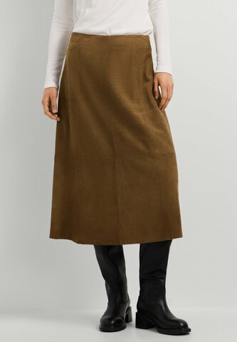 Gonna 'Kara' di Pepe Jeans in marrone: frontale