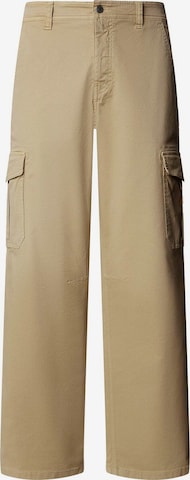 Loosefit Pantalon cargo Pepe Jeans en beige : devant