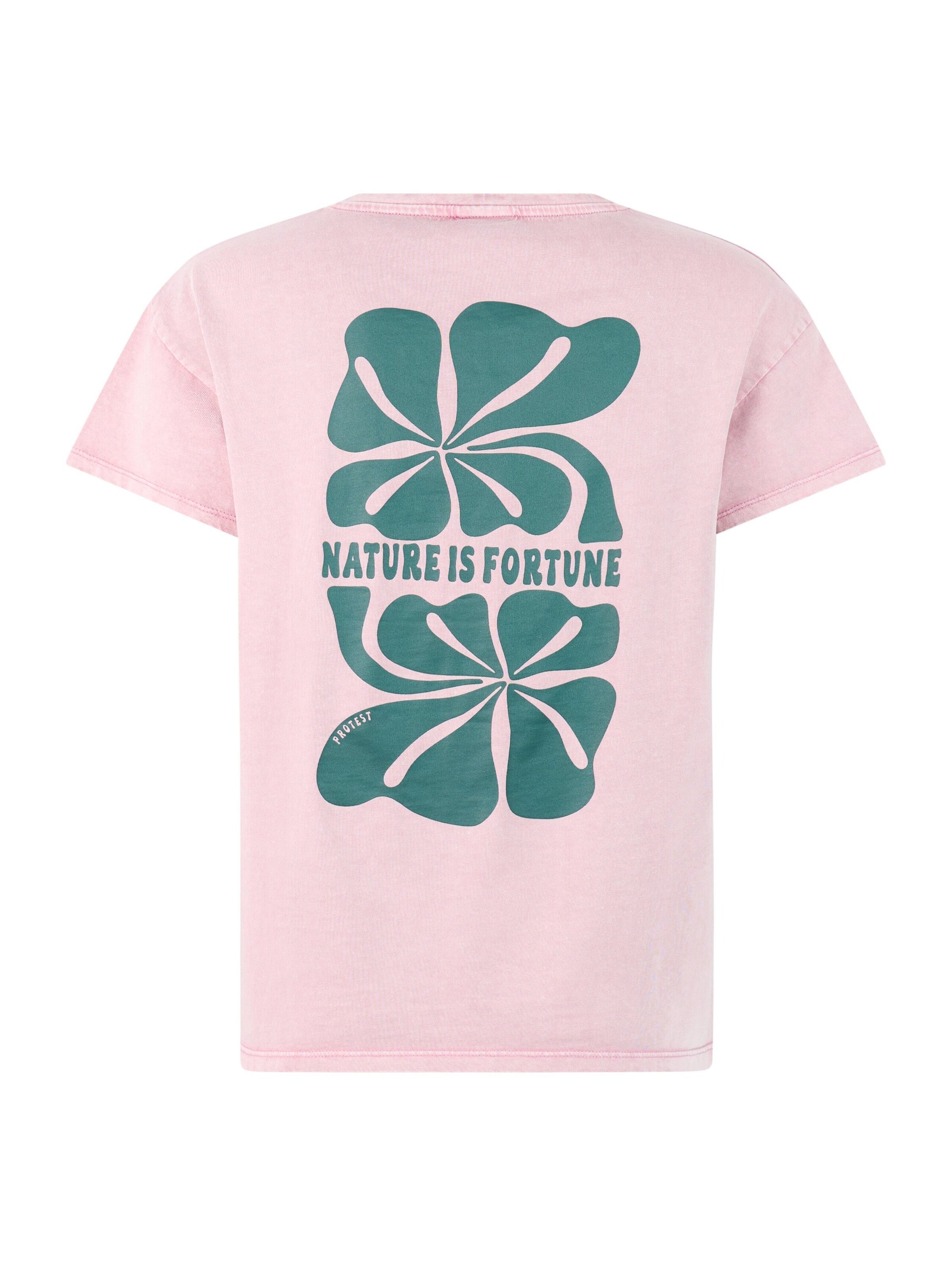 T-shirt 'PRTLas' PROTEST en violet