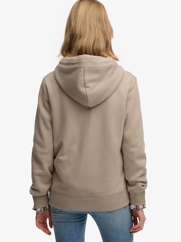 Superdry - Casaco em moletão 'ESSENTIAL' em cinzento