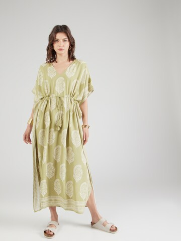YAS Beach dress 'TAN' in Green: front