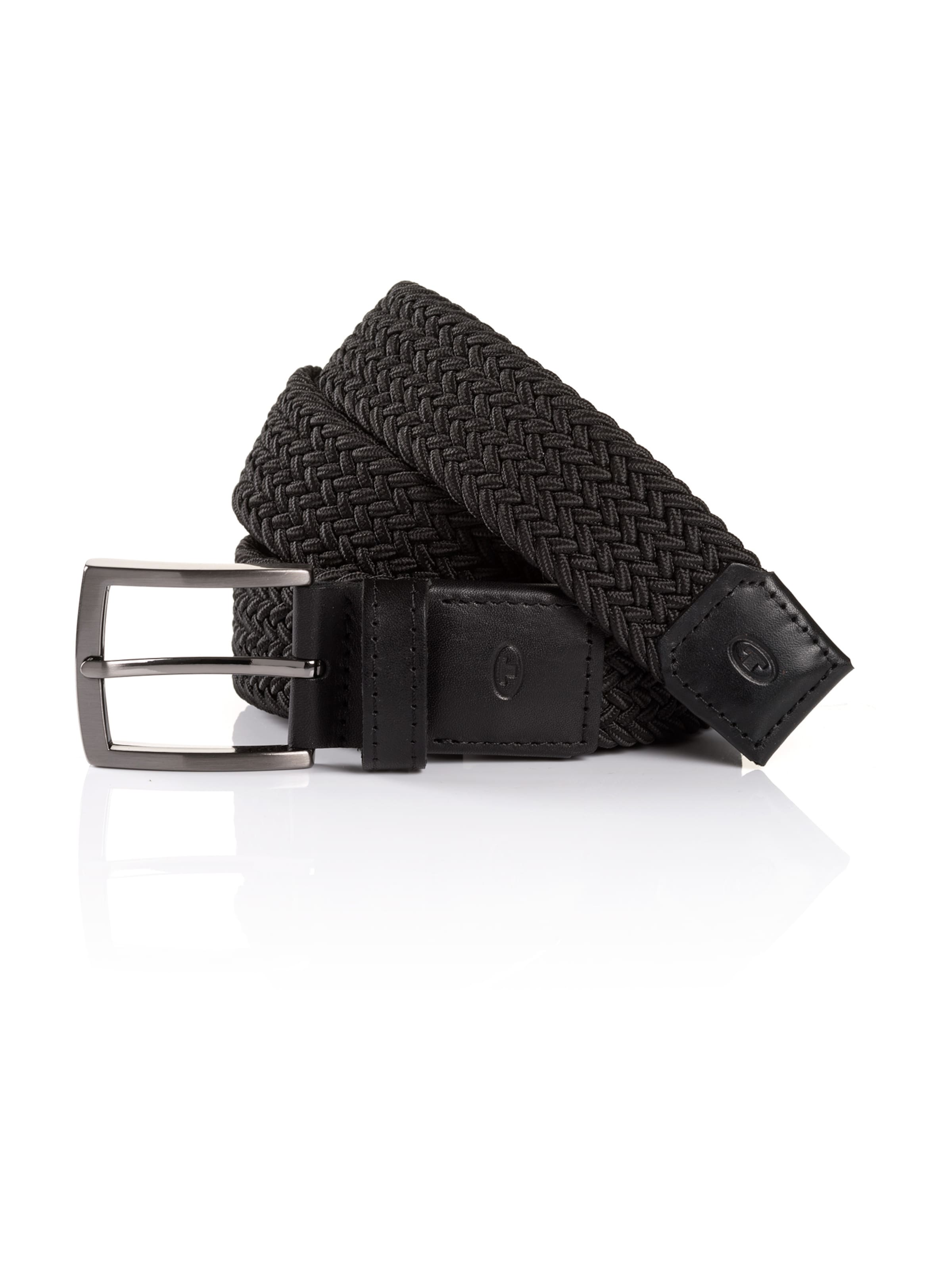 TOM TAILOR Opasky 'JAMIE' - Čierna: predná strana