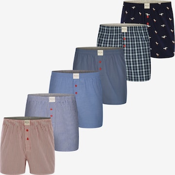 Phil & Co. Berlin Boxershorts in Blauw: voorkant