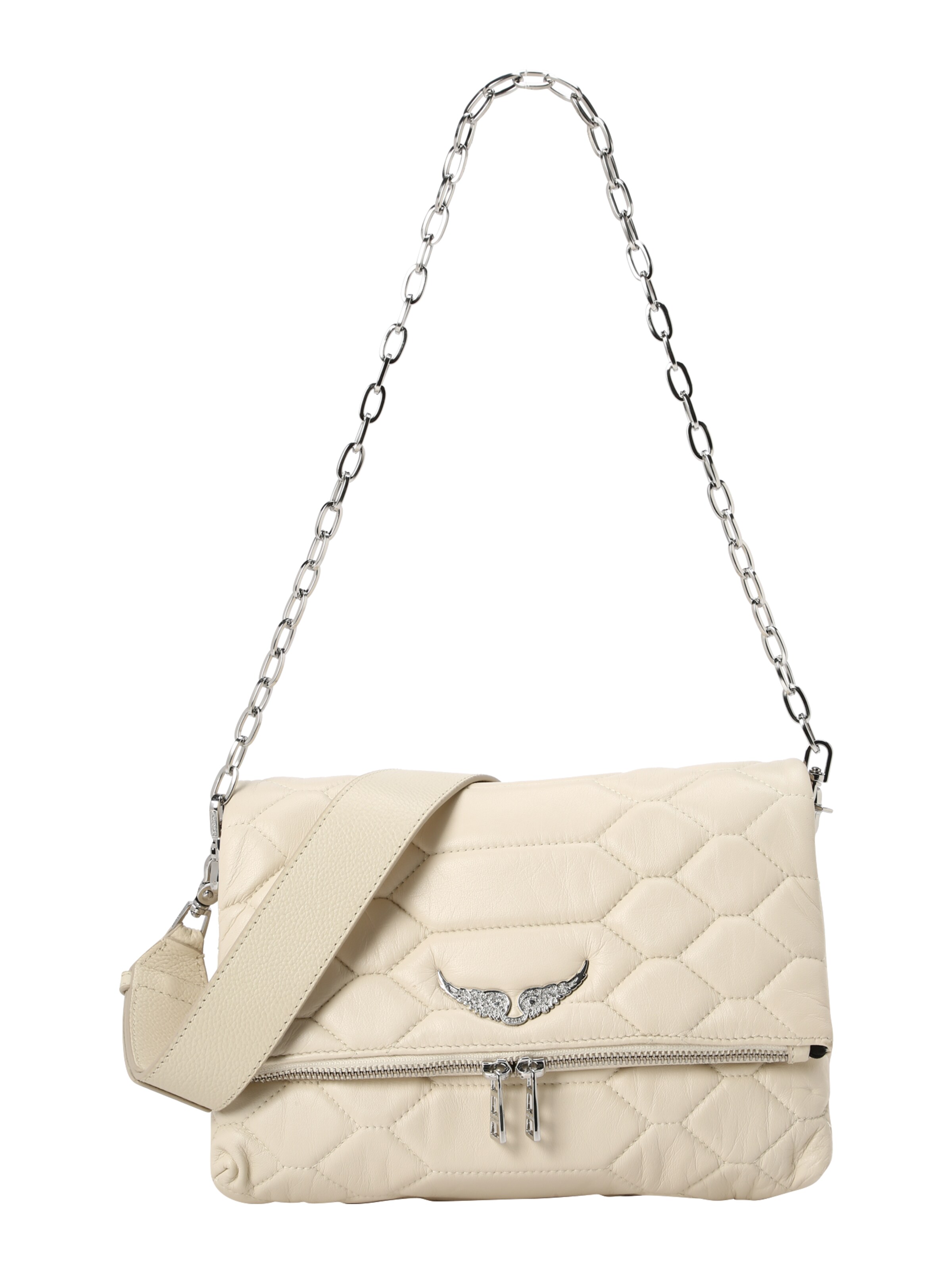 White Bolso Zadig Y Voltaire Cadena Bolso Zadig BOLSO COLOR SILVER