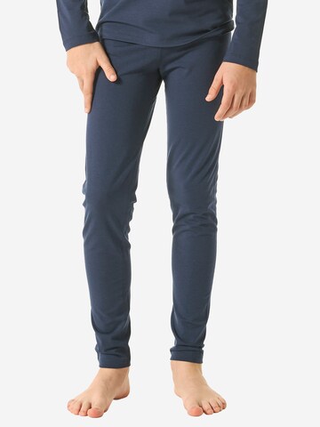 SCHIESSER Onderbroek 'Thermo' in Blauw: voorkant