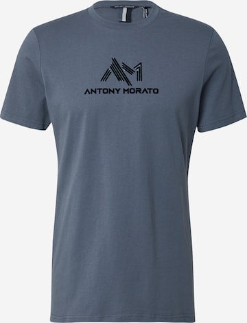 T-Shirt ANTONY MORATO en bleu : devant