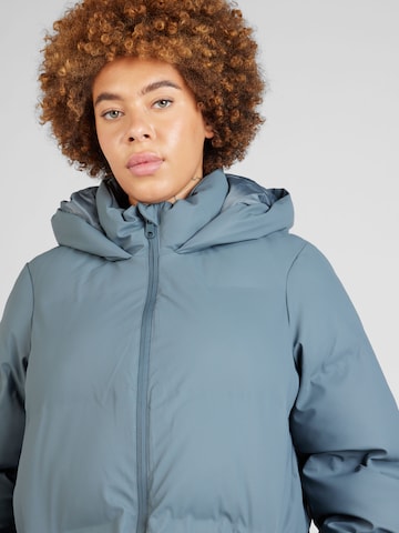 Vero Moda Curve Wintermantel 'NOE' in Blauw