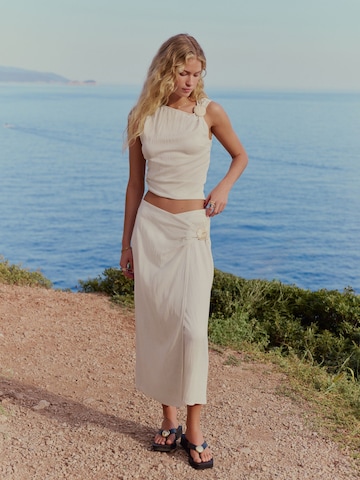 Jupe Next en beige : devant