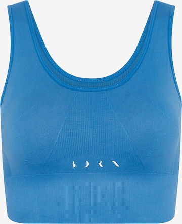 Born Living Yoga Sporttop 'Urdhva' in Blauw: voorkant