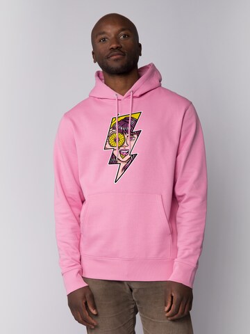 Watapparel Sweatshirt 'Donut' in Pink: front