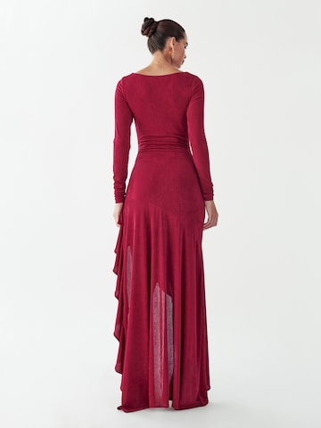 WillaVečernja haljina 'HERMA' - crvena boja: stražnji dio