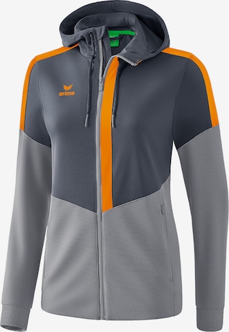 ERIMA Athletic Jacket in Grey: front