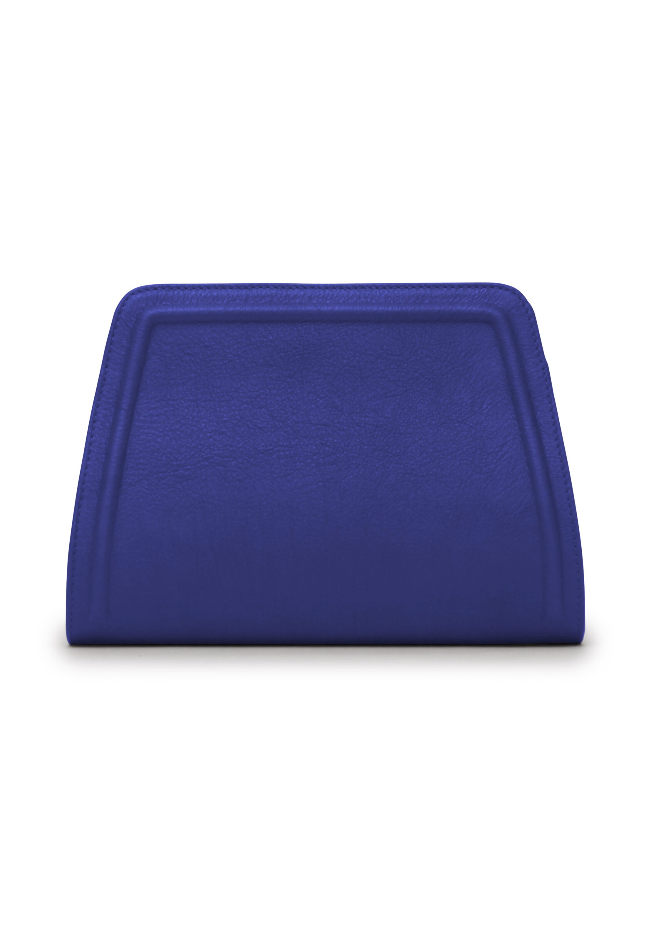 Gretchen Abendtasche 'Lyra Clutch Two' in Blau: Vorderseite