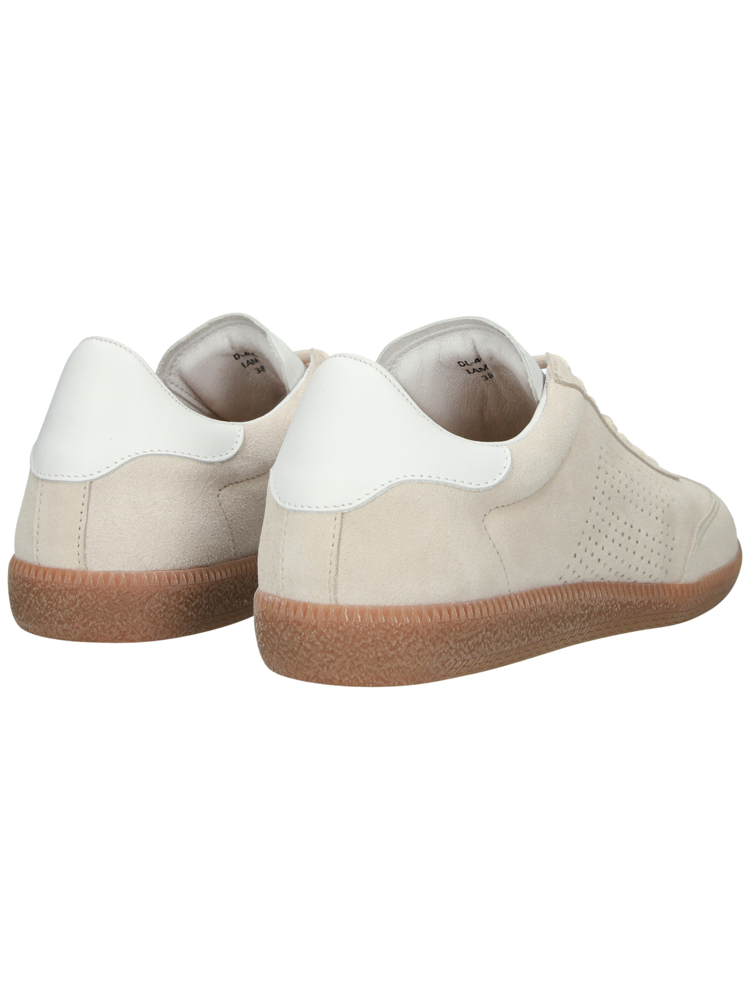 BLACKSTONE Låg sneaker 'Lime Wren Perf DL446' i beige