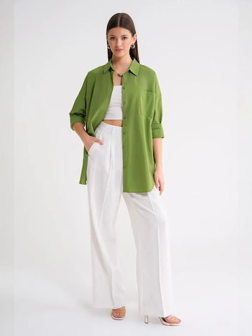 Camicia da donna di MixRay in verde
