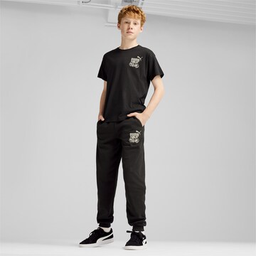 PUMA T-Shirt 'Ess+' in Schwarz