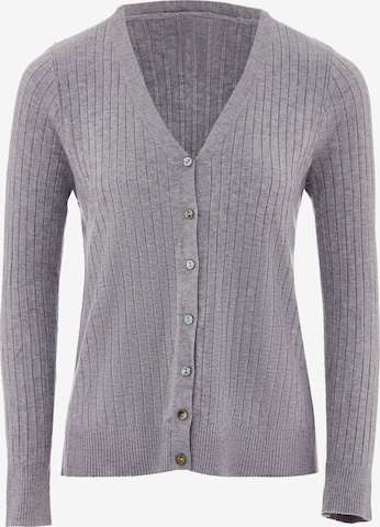 Cardigan ZITHA en gris : devant