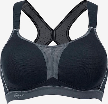 ANITA Minimizer BH 'dynamiX star Racerback Sport' in Zwart: voorkant