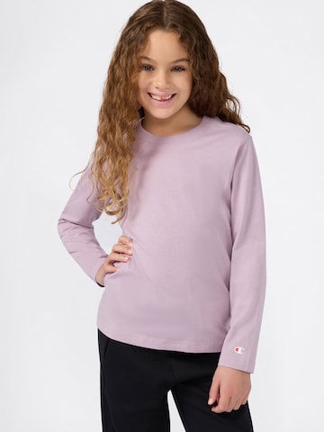 Champion Authentic Athletic Apparel Тениска в лилав: отпред