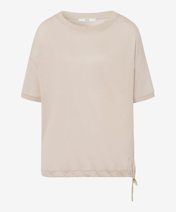 BRAX T-Shirt 'Candice' in Beige: predná strana