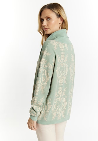 Usha - Pullover 'Sivene' em verde