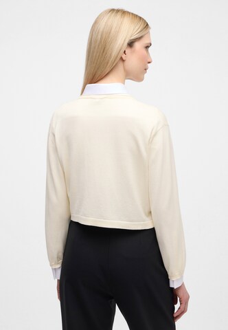 ETERNA Knit cardigan in White