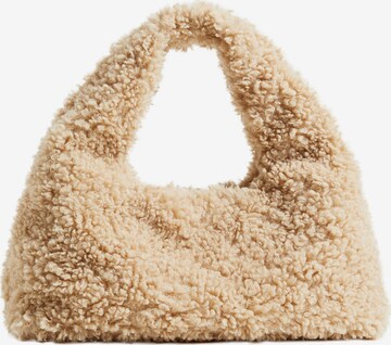 MANGO Handtasche 'STEF' in Beige