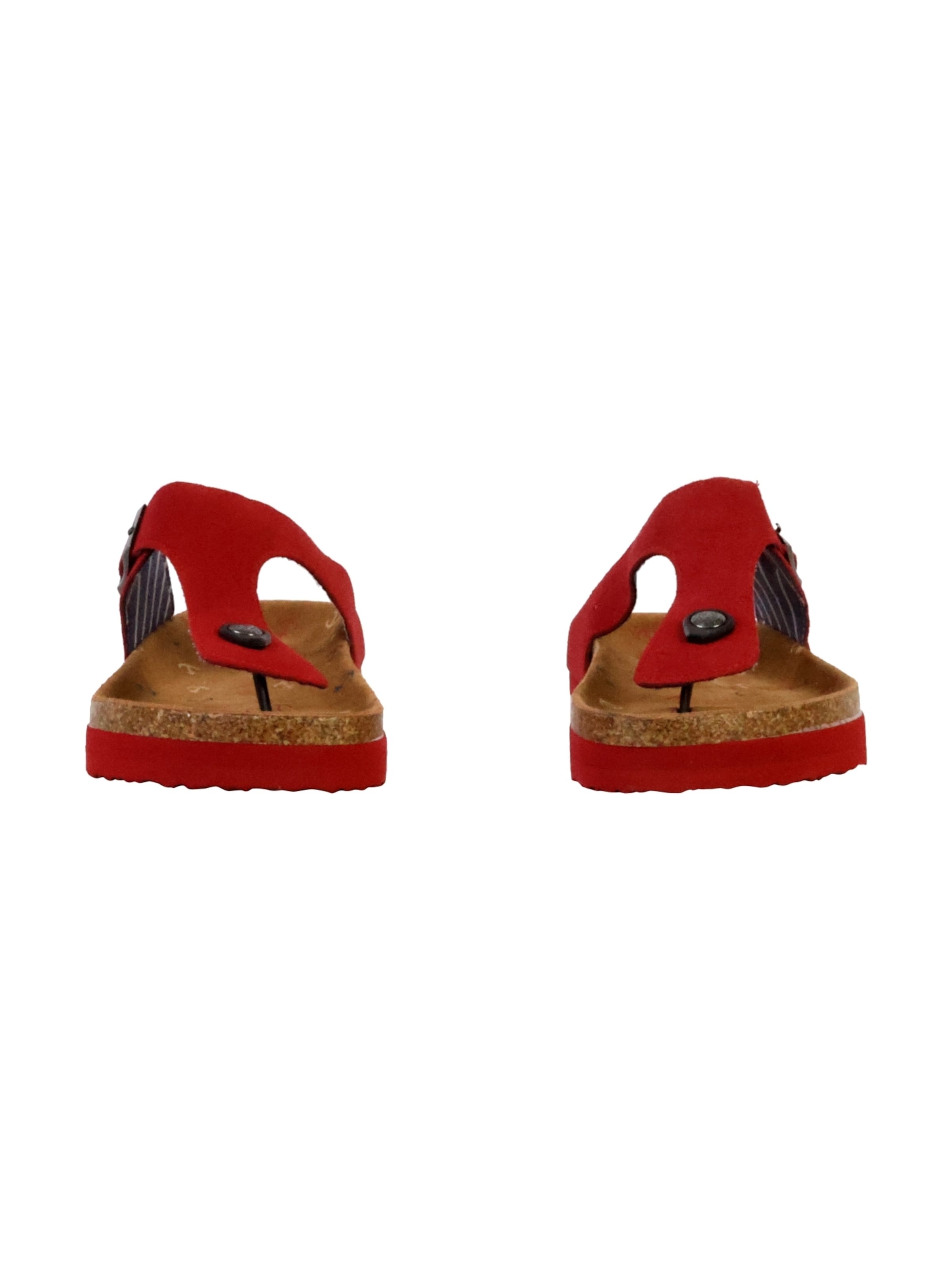 Mule terre de marins en rouge