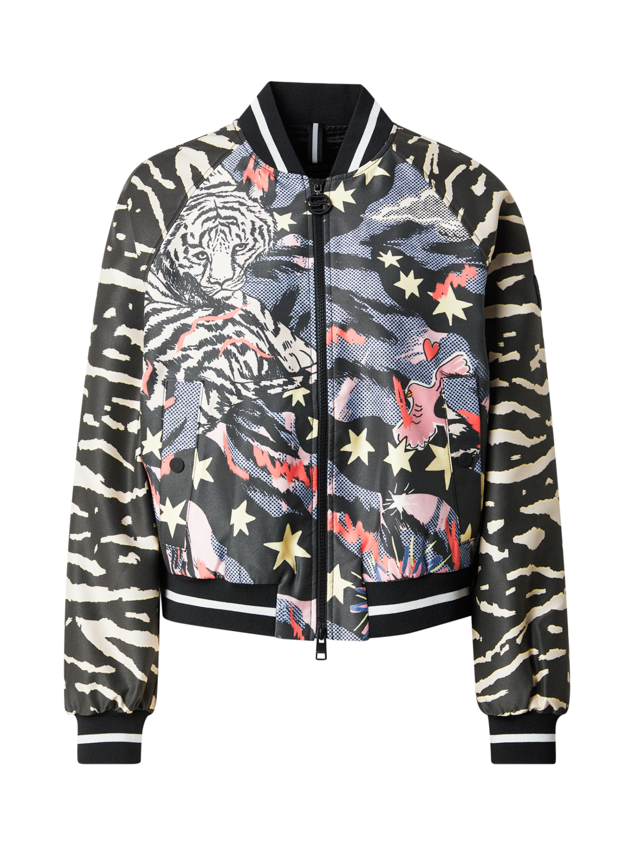 Marc Cain - Casaco meia-estação em preto: frente