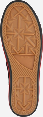 DIESEL Sneakers hoog 'S-Athos' in Zwart